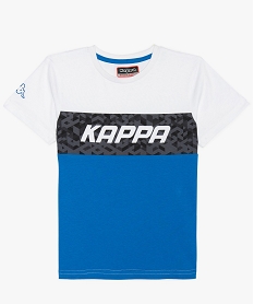 GEMO Tee-shirt garçon multicolore et imprimé - Kappa Bleu