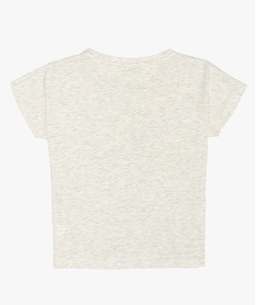 tee-shirt fille imprime coupe loose - kappa gris tee-shirtsF512501_2