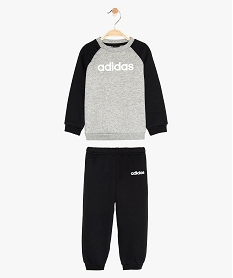 GEMO Jogging bébé en matière molletonnée - Adidas Noir