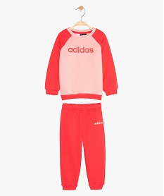 GEMO Jogging bébé en matière molletonnée - Adidas Rose