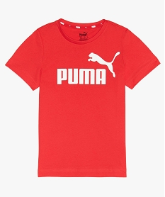 GEMO Tee-shirt garçon à manches courtes - Puma Rouge