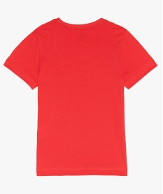 tee-shirt garcon a manches courtes – puma rouge tee-shirtsF512901_2