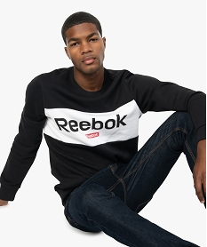 GEMO Sweat homme avec large inscription sur l’avant - Reebok Noir