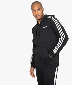 GEMO Sweat homme zippé à capuche - Adidas Noir