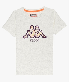 GEMO Tee-shirt fille imprimé coupe droite - Kappa Gris