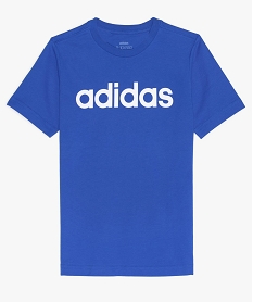 GEMO Tee-shirt garçon à manches courtes avec inscription - Adidas Bleu
