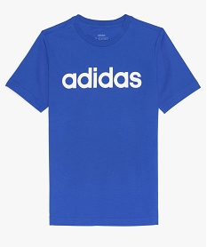 tee-shirt garcon a manches courtes avec inscription - adidas bleu tee-shirtsF522101_1