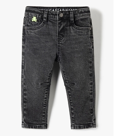 GEMO Jean bébé garçon aspect délavé – LuluCastagnette Noir