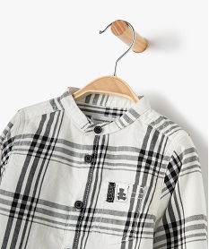 chemise bebe garcon a col mao – lulu castagnette imprimeF545901_2