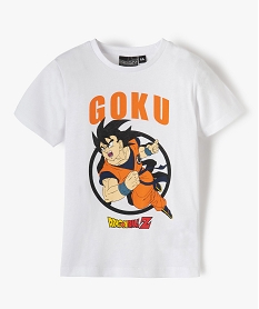GEMO Tee-shirt garçon avec motif – Dragon Ball Z Blanc
