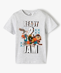 GEMO Tee-shirt garçon à manches courtes - Space Jam 2 Gris