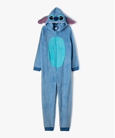 GEMO Combinaison pyjama enfant zippée - Lilo et Stitch Bleu