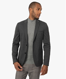 veste homme avec larges poches plaquees grisF582901_1