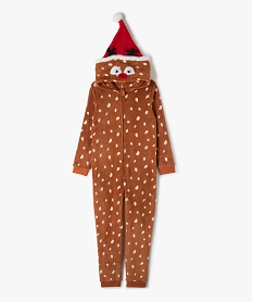 GEMO Combinaison pyjama enfant renne de Noël Imprimé