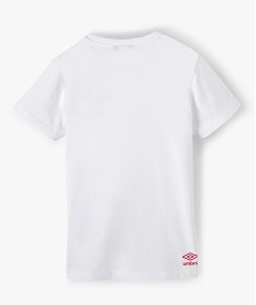 tee-shirt fille avec large logo brillant - umbro blancF589501_4