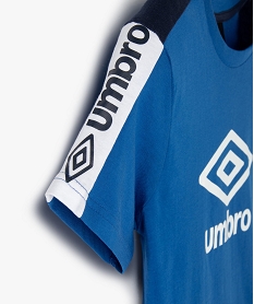 tee-shirt garcon avec inscription - umbro bleu tee-shirtsF589701_3