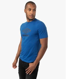 GEMO Tee-shirt homme à manches courtes à motif - Umbro Bleu