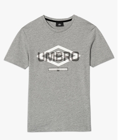 tee-shirt homme imprime a manches courtes - umbro grisF590301_4
