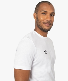 tee-shirt homme a manches courtes - umbro blancF590501_2