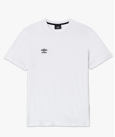 tee-shirt homme a manches courtes - umbro blancF590501_4