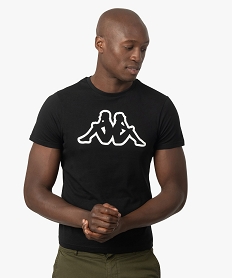 tee-shirt homme avec motif - kappa noirF590601_1