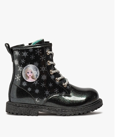 GEMO Boots fille pailletés à semelle crantée – Reine des Neiges Gris