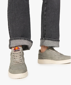 GEMO Baskets femme en suédine unie - Ellesse Gris