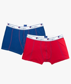 GEMO Boxers homme (lot de 2) - Champion Rouge