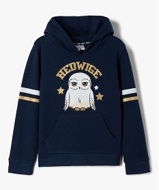 GEMO Sweat fille avec motifs pailletés – Harry Potter Bleu