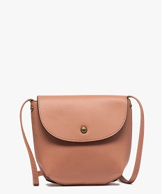 sac besace femme petit format design minimaliste rose sacs bandouliereF611301_1