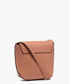 sac besace femme petit format design minimaliste roseF611301_2