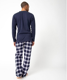 pyjama homme dans pochette assortie bleuF613301_3