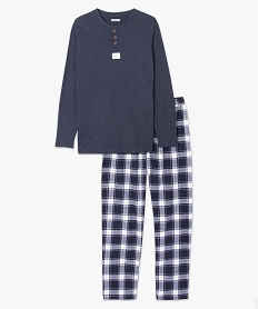 pyjama homme dans pochette assortie bleuF613301_4