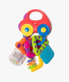 GEMO Hochet clés bébé - Wonder kids Multicolore