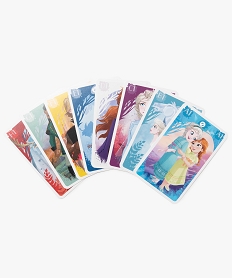 jeu de cartes 4 en 1 shuffle - la reine des neiges bleuF621401_2