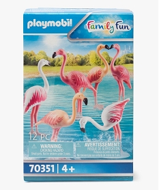 GEMO Jouet enfant Flamants roses - Playmobil Rose