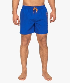GEMO Short de bain homme sportswear - Roadsign Bleu