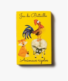 jeu de bataille animaux rigolos multicoloreF631701_1