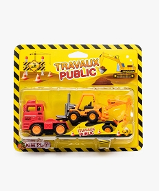 jouet enfant engins de chantier btp - kimplay multicoloreF631901_1