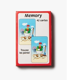 GEMO jeu de memory animaux Multicolore