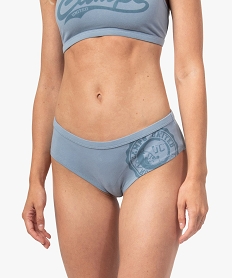 GEMO Shorty femme en coton stretch - Camps United Bleu