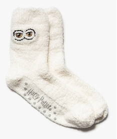 GEMO Chaussettes enfant antidérapantes – Harry Potter blanc chine
