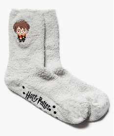 chaussettes d’interieur enfant a motif – harry potter grisF645501_1