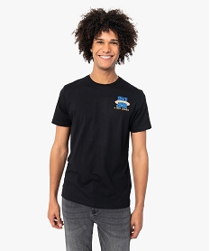 GEMO Tee-shirt homme avec motif dos et poitrine – Space Jam Noir