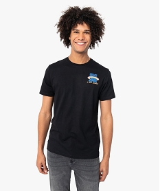 GEMO Tee-shirt homme avec motif dos et poitrine - Space Jam Noir