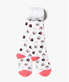 collants fille epais imprimes minnie - disney beigeF660101_1