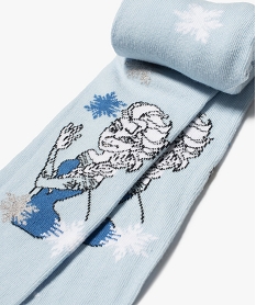 collants fille epais imprimes la reine des neiges - disney bleu collantsF660301_2