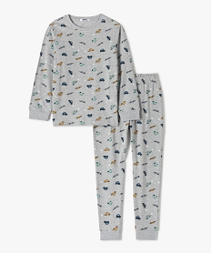 GEMO Pyjama garçon avec motifs petites voitures Gris