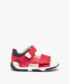GEMO Sandales bébé garçon à double scratch - Geox rouge standard