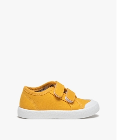 GEMO Tennis bébé garçon en toile à bout renforcé jaune standard